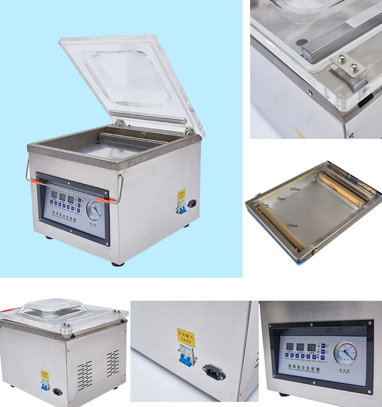 Para Alimentos, pescado, ternera, salchicha y otros productos cárnicos, máquina de envasado al vacío para el hogar