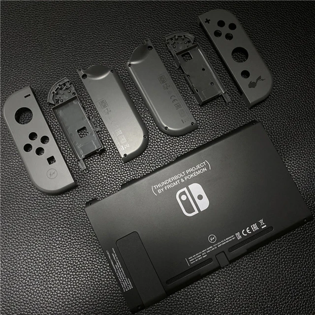 Replacement Housing Shell For Nintendo Switch NS Limited THUNDERBOLT PROJECT  BY FRAGMENT & Pokemom Joy-con Back shell Case Cover - AliExpress