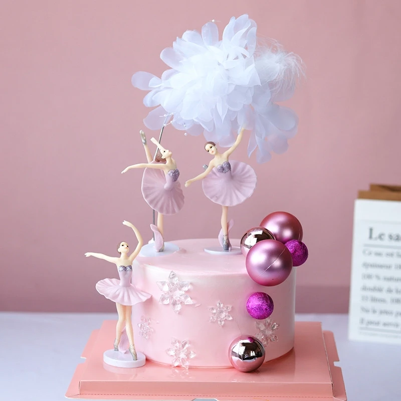 

Украшение для торта "Танцующие балерины"