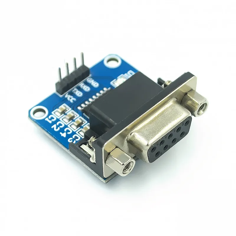 MAX3232 RS232 to TTL Serial Port Converter Module DB9 Connector MAX232 For Arduino