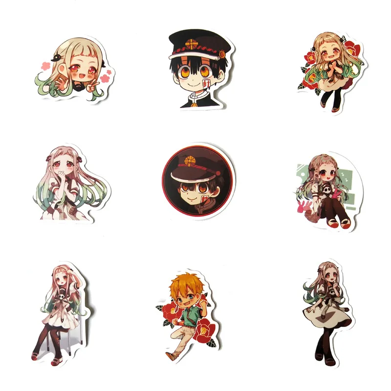 10/30/50Pcs Toilet-Bound Hanako-kun Stickers Waterproof Decal Laptop Motorcycle Luggage Snowboard Fridge Phone Car Sticker