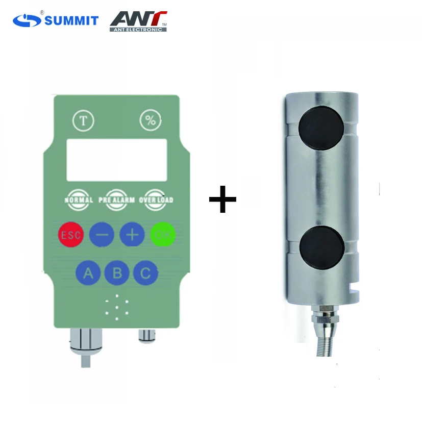 SUMTT-QZX(B)+CRN-GX 5000kg 10T elecronic shaft load pin crane and hoist overload lifting  limiter/load limit control switch