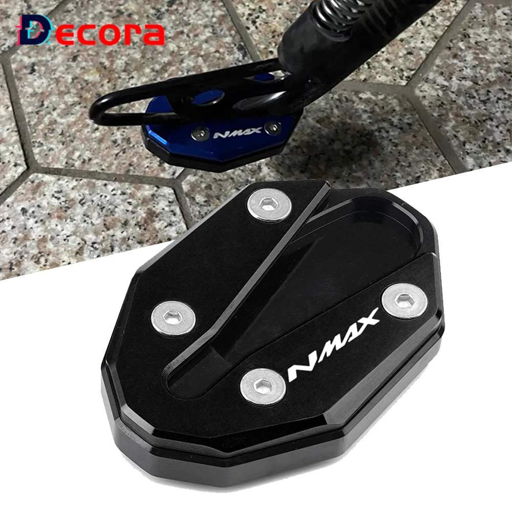 

For YAMAHA NMAX125 NMAX155 NMAX 125 155 Motorcycle Accessories CNC Foot Side Stand Enlarge Kicksdand Extension Pad