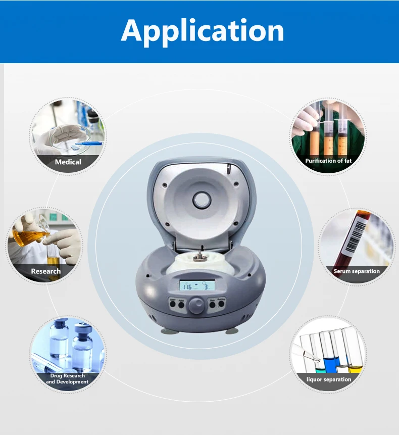 Centrifuge Machine Centrifugeuse Prp 15000rpm  Laboratory Experimental high-Speed micro -Centrifuge