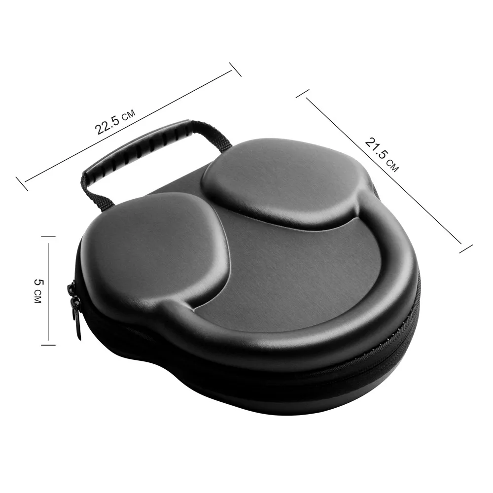 Harte EVA-Kopfhörer-Tragetasche für Max Headset, wasserdichte Aufbewahrungstasche, schützende Reisehandtasche