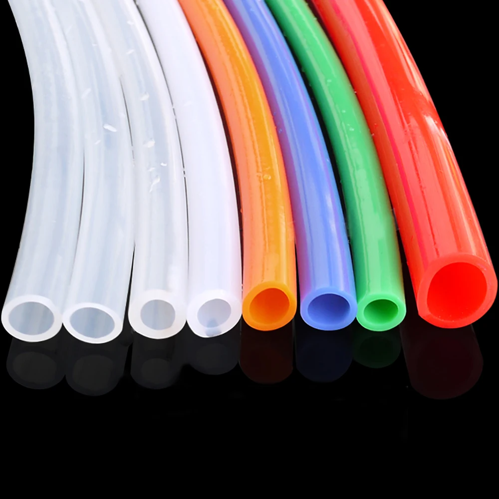 Silicone Tube Hose Pipe Silicone Flexible Soft Tubing Catheter Food Grade  Food Safe ID 5mm OD 8mm Wall Thickness 1.5mm