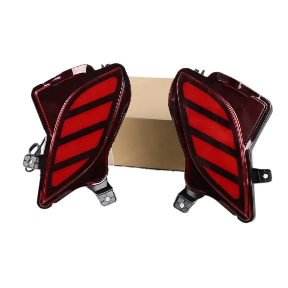 July King Car LED Brake Lights compatible with Toyota Highlander 2020+, Red Brake Lights + Night DRL + Streamer Turn Signals