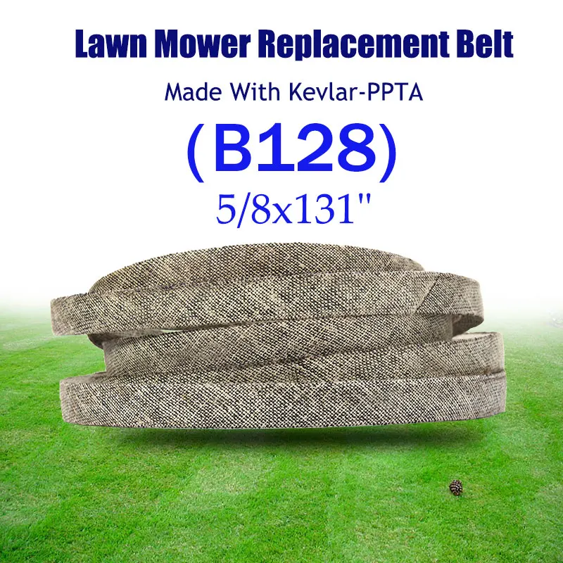 Make with Kevlar Lawn Mower Belt for C/UB CADET/MTD754-04048 / 954-04048, for John Deere: M111534 5/8x131