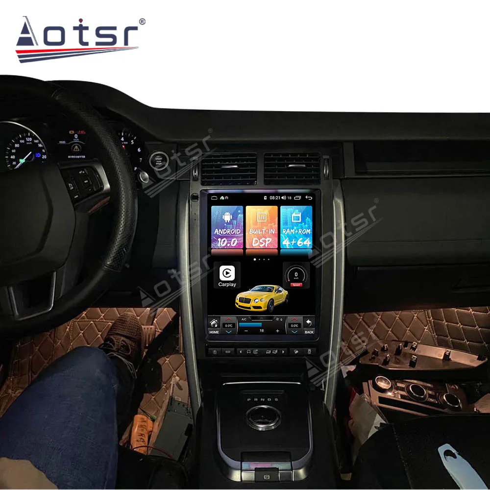 

Android 10,0 Tesla автомобильный DVD плеер GPS навигация для Land Rover Discovery Sport 2015-2019 Авто Радио стерео плеер головное устройство