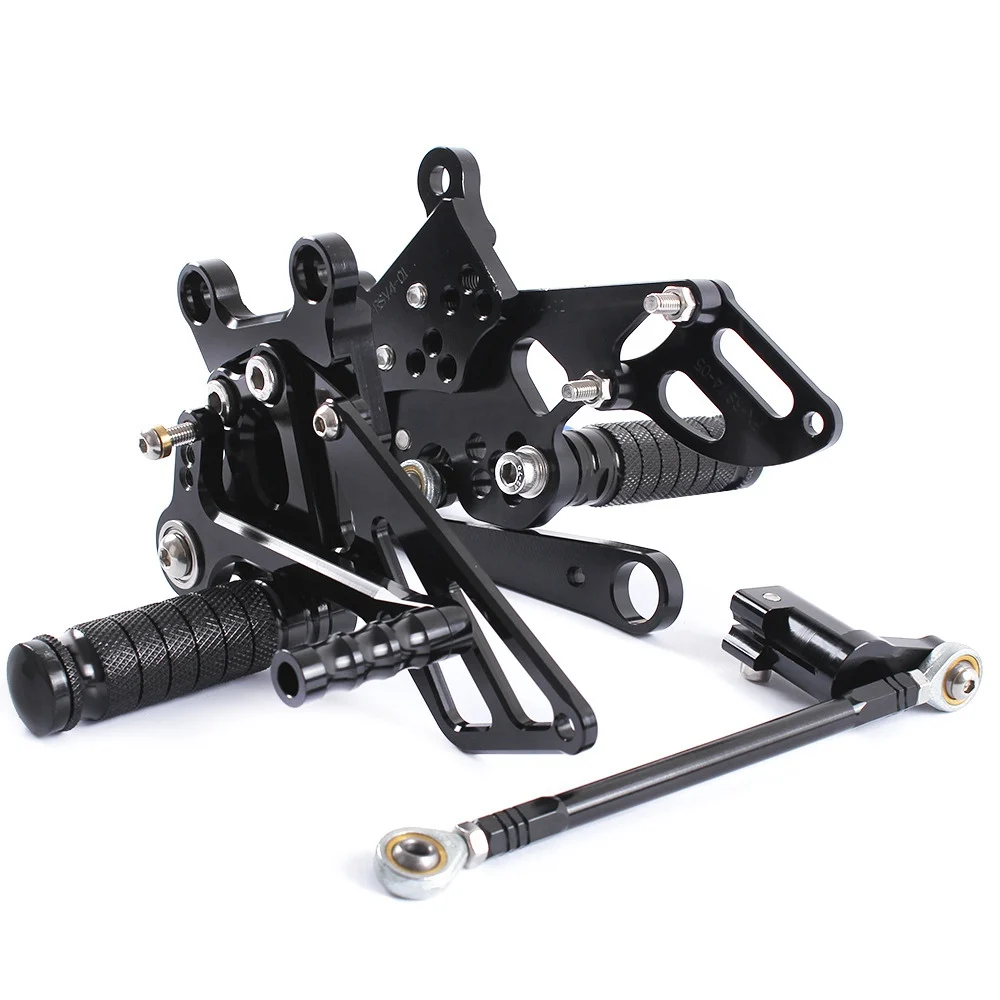 Motorcycle CNC Aluminum Adjustable Rearsets Rear Sets Foot Pegs Pedal Foot Rests For Aprilia RSV4 RSV 4 2009 2010 2011