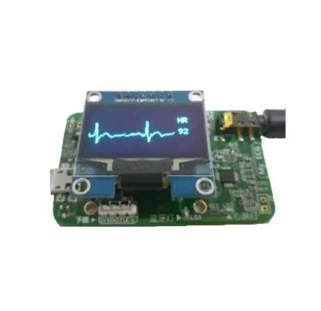 

AD8232 Ecg heart rate HRV Acquisition development board Bluetooth-4.0 acquisition Monitoring and monitoring sensor module