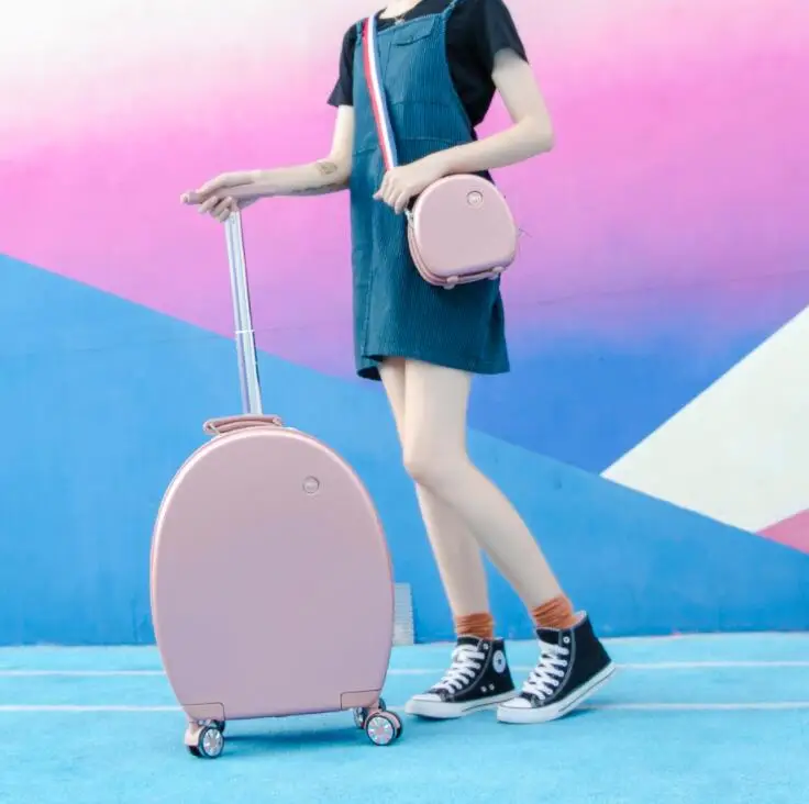 Spinner suitcase women travel Luggage suitcase sets trolley luggage Rolling Suitcase for girls luggage wheels travel trolley bag