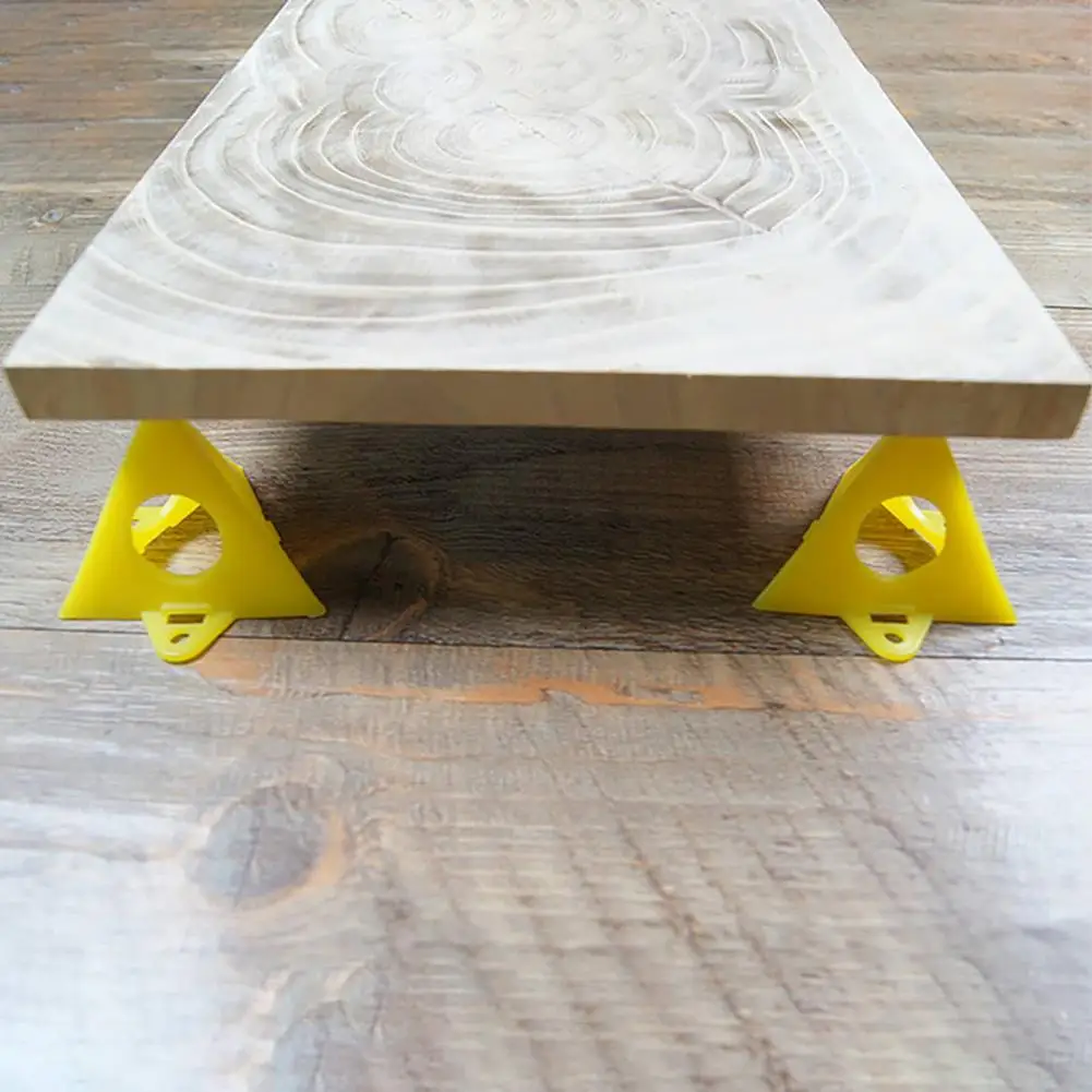 10 pezzi di piramidi di pittura Stand Mini supporto di tela triangolare staffa di vernice per la lavorazione del legno cornice per cornici cornice per blocchi di vernice