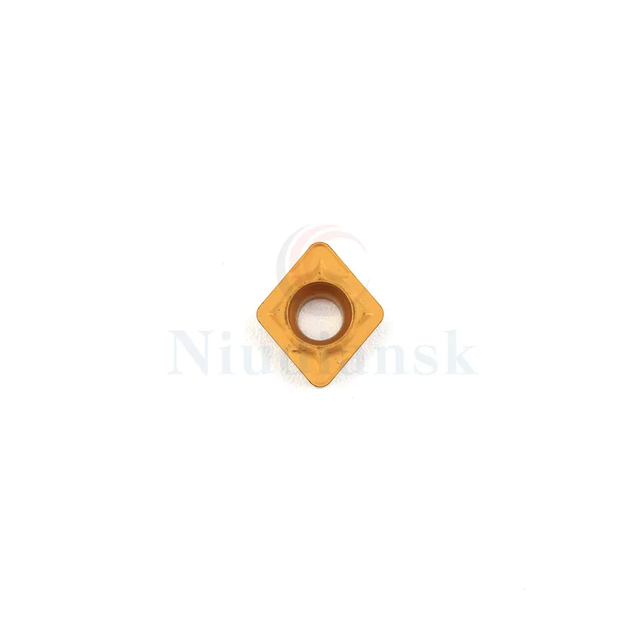 CCMT060204 CCMT060208 LF9018 insertos de carburo de torneado externo de alta calidad insertos de torneado de torno CNC para piezas de acero. 10 Uds.