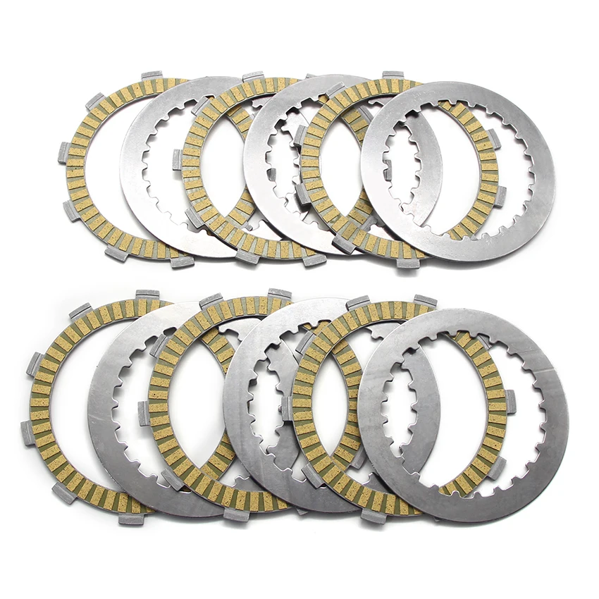 

Motorcycle Clutch Friction Disc Plate Kit For Honda XR250R XR250L XR250 XR350R RD/RE CBF250 XR250SM For MOTO ROMA Geko 300 Quad