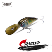 Kingdom Crazy Crankbaits Slow Sinking Fishing Lures Mini Minnow Swing Small Cranks Hard Baits 5g 50mmm Wobblers Fishing Tackle