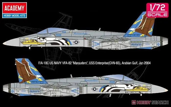 Academy AC12534 1/72 F/A-18C U.S NAVY VFA-82 \