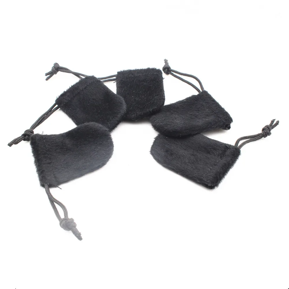 2 قطعة المخملية mic الزجاج mic يغطي ل ديفيد كلارك M-1/DC و M-87 تضخيم الديناميكي ميكروفونات