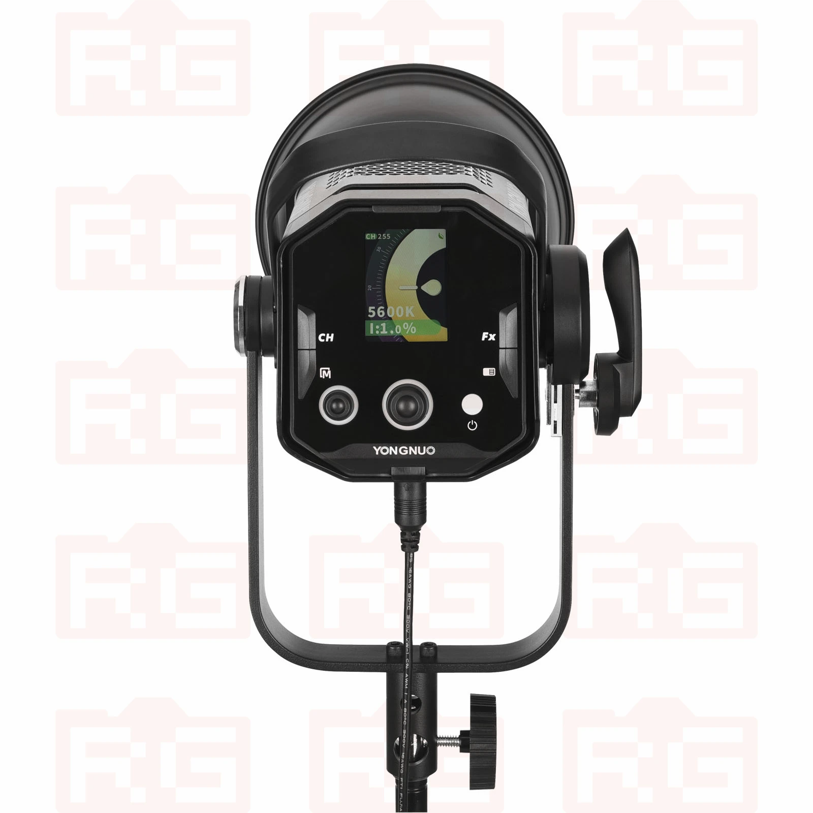 YONGNUO LUX160 180 واط COB في الهواء الطلق LED الفيديو الضوئي بوينز جبل التصوير استوديو مصباح مع سوفت بوكس محول الطاقة لفيلم Vlog