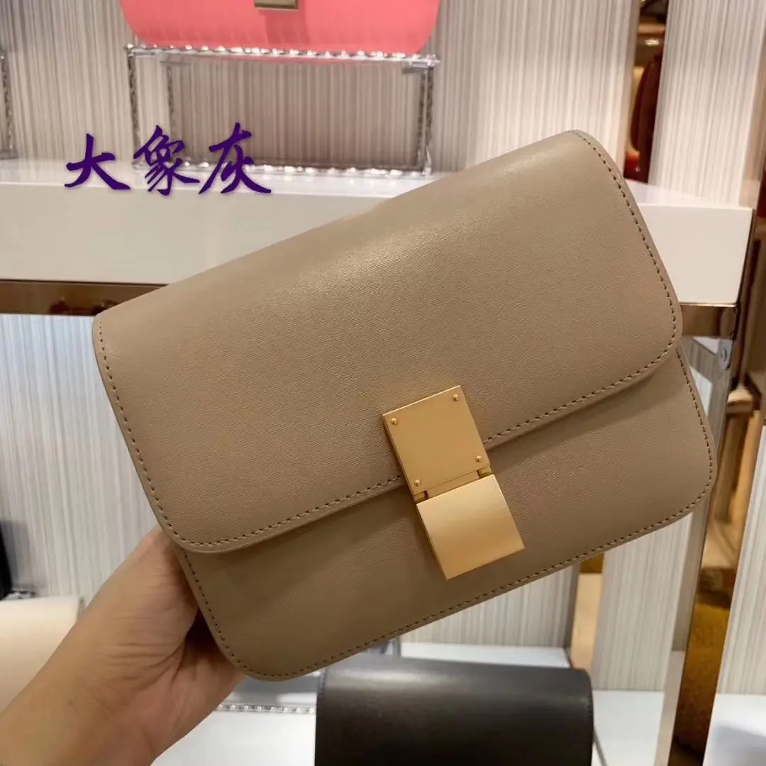 

Fashion Luxury Designer Large Women Bags Genuine Leather Purse and Handbag Pink Flap Pocket Tofu Crossbody Bags for Women 2022