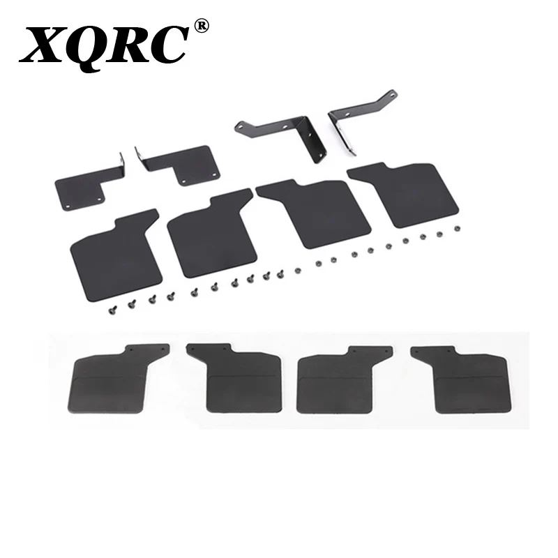 Front and rear fender rubber mudguard, used for 1 / 10 RC tracked vehicle Trx-4 defender simulation upgrade parts