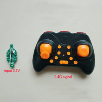 Remote Controller With Receiver Board for DIY RC Drone Mini Quadrocopter Gyroscope Automatic Balance Technology DIY Model Parts