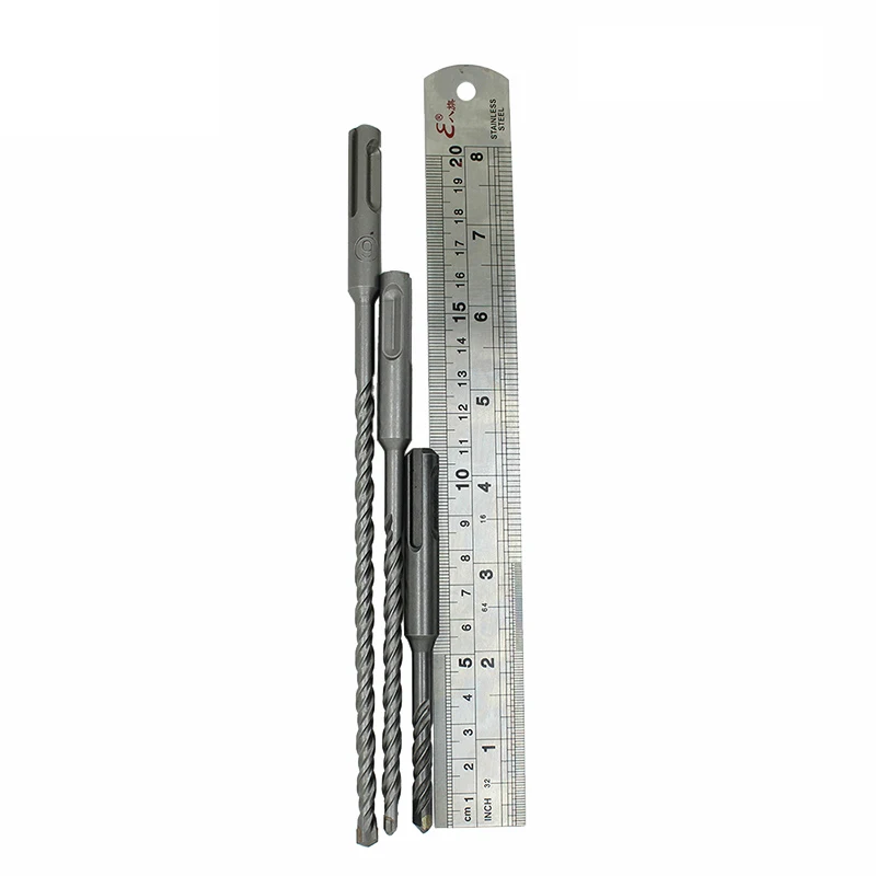 LAVIE-SDS plusドリルビット,幅6mm,110mm, 160mm, 210mm,コンクリート壁レンガ,ホールカッター,電気ドリル01003, 3個用