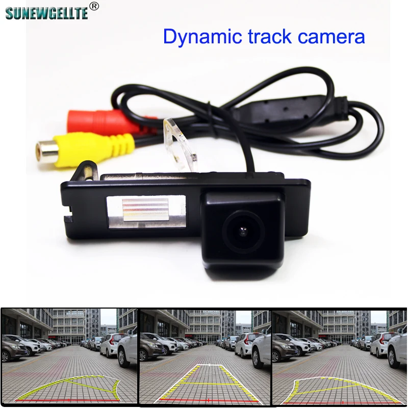 

Vehicle Dynamic Trajectory Parking Line Car Reverse Rear View Camera For Renault Fluence Dacia Duster Megane 3 Nissan Terrano