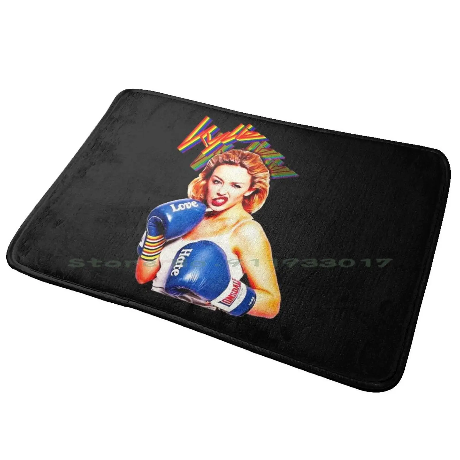 Gift For Men Boxing Kylie Minogue Gifts For Fan Entrance Door Mat Bath Mat Rug Pastel Palettes Garupa Bandori Gbp Poppin Party