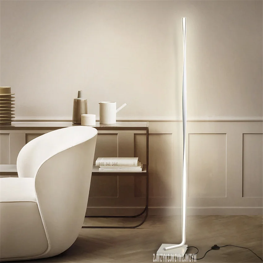 LY-061 Single Color / Stepless Dimming Creative Vertical Led Standard Lamp Sitting Room Bedside Study Living Room Floor Lamp