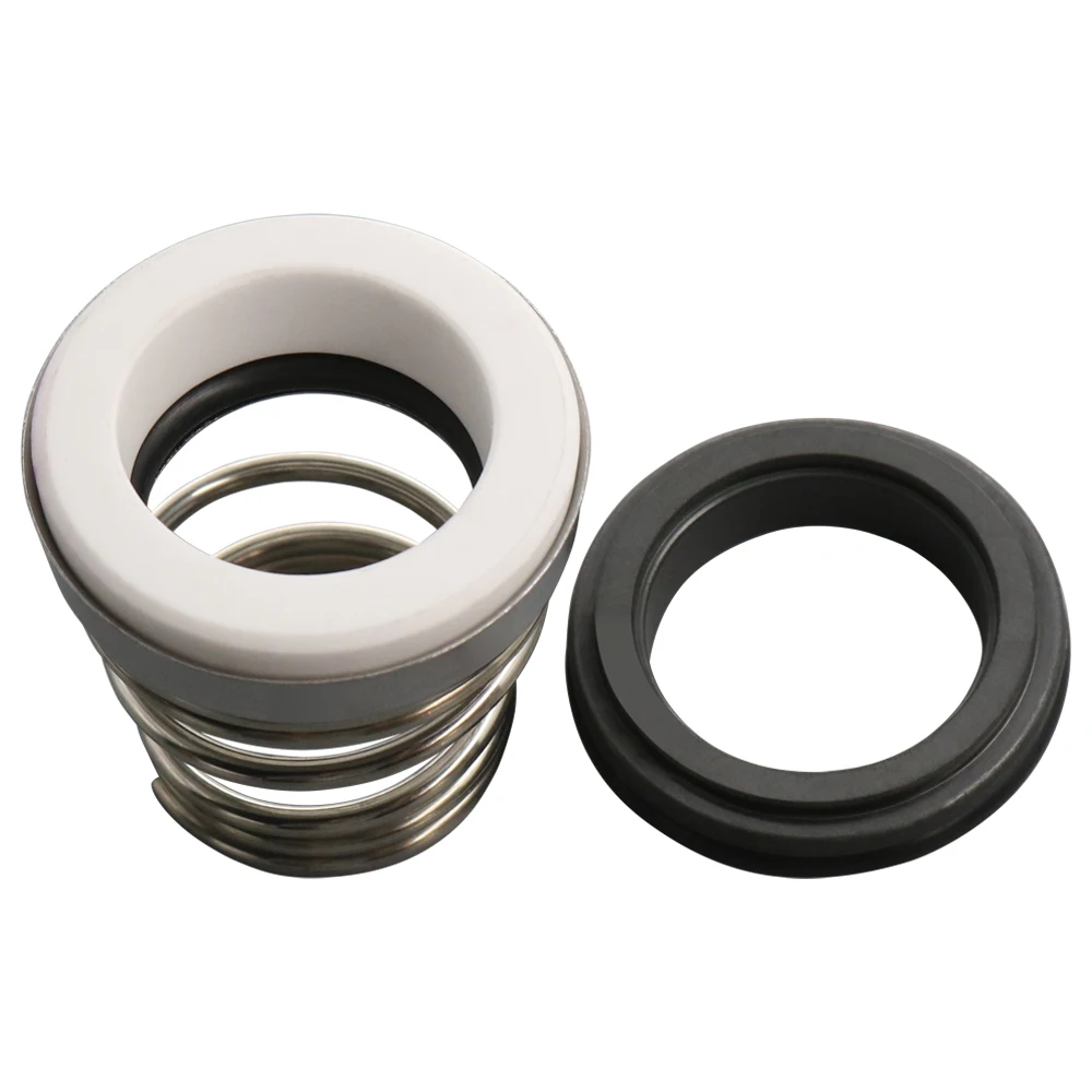 1Pc 155 Series ID Single Spring Inbuilt Mechanical Seal Rubber Ceramic 155-10/11/12/13/14/16/17/18/19/20/21/22/25/28/30/32/35/40