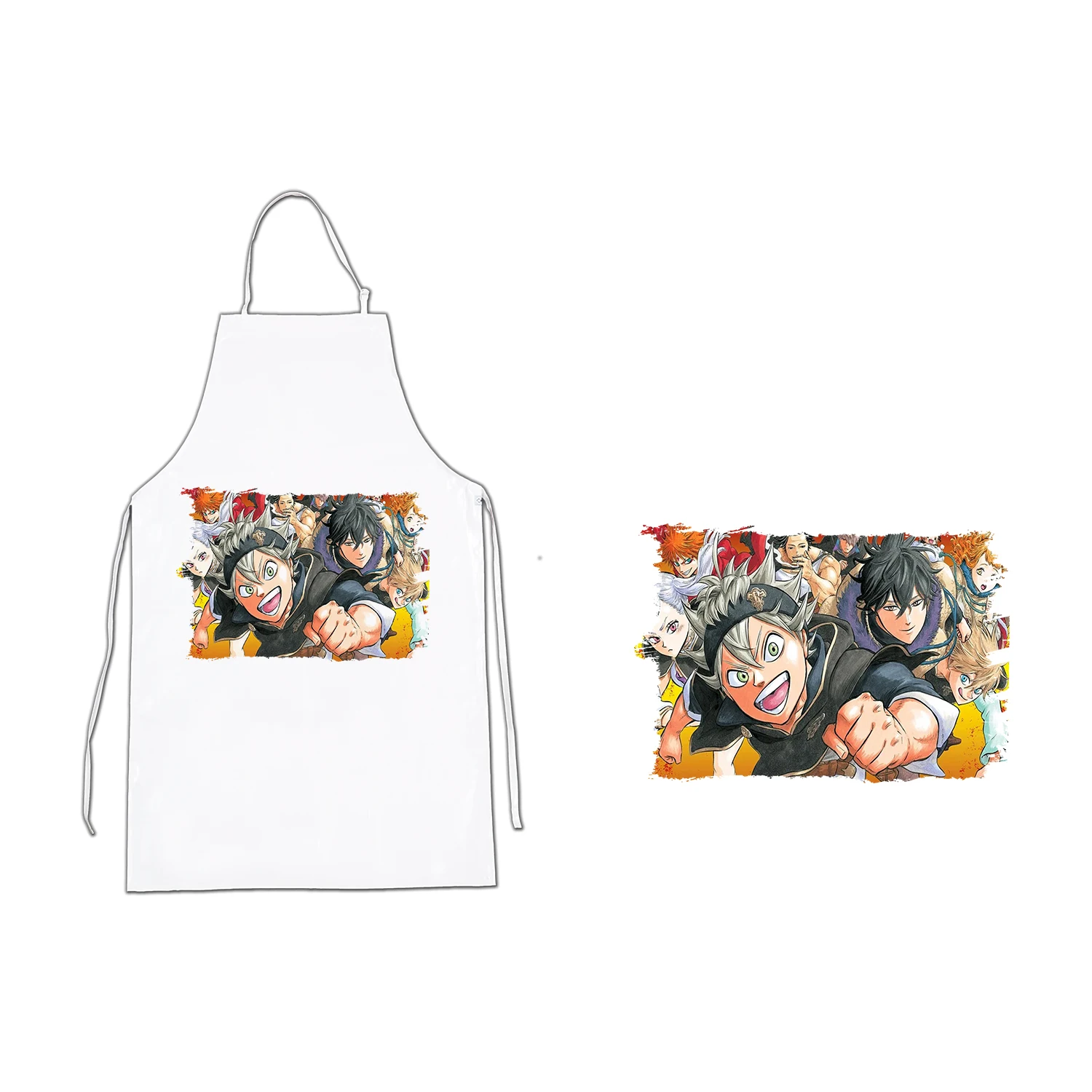 Apron BLACK CLOVER kitchen kitchen apron