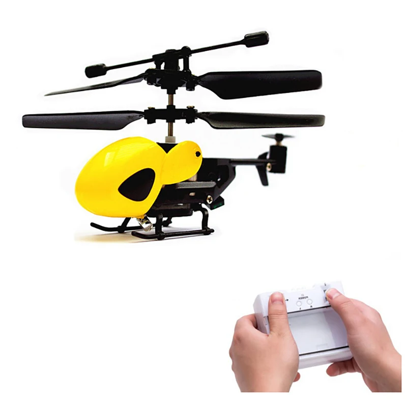 QS5010 3.5-channel mini remote control plane anti-fall and wind-resistant helicopter model children\'s educational toys