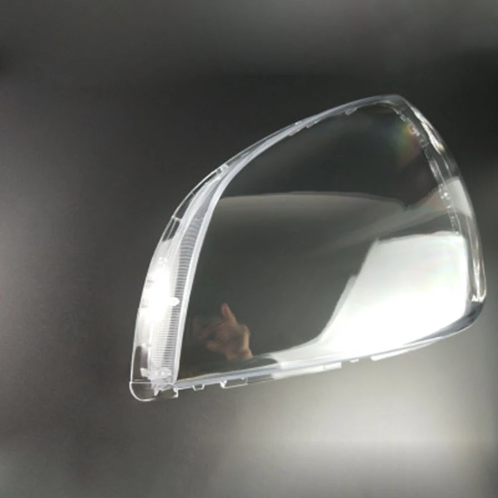 Car Headlight Lens Glass Lampcover Cover Transparent Lampshade Bright Shell Product For Hyundai Tucson 2006~2012-Right & Left