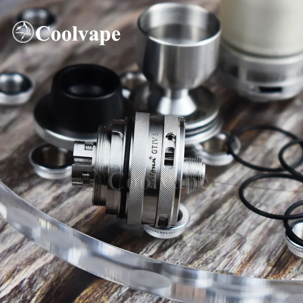 Coolvape taifun GTIV S RTA Taifun GT4 S rta 3.5 مللي 23 مللي متر 316ss تدفق الهواء التحكم قابل للتعديل المرذاذ taifun gt mtl dl خزان