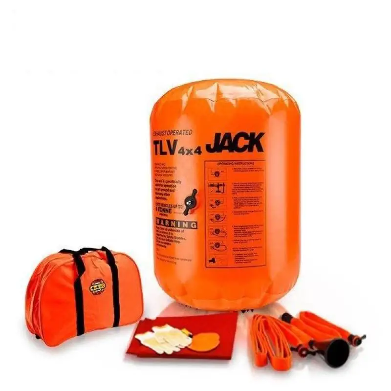4 Ton Jack Knalpot Udara Lapisan Ganda Jack Tiup 4 Ton Atasan Petani