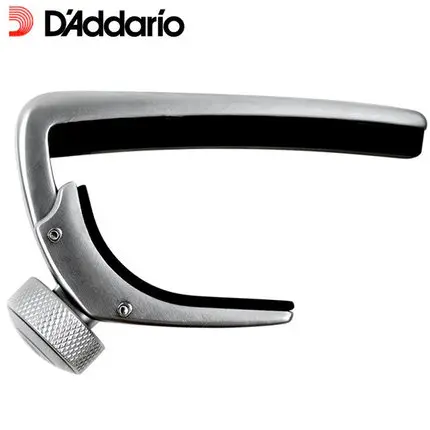 D'addario Planet Waves PW-CP-02 NS Guitar Capo, Black or Silver Capotraste