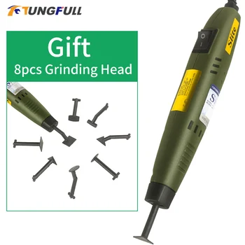 Pen type Mini Sander Stroke Grinder Tool Machine Model Sander Groove Grinding Tools for DIY Model Molds 110V-220V 18W