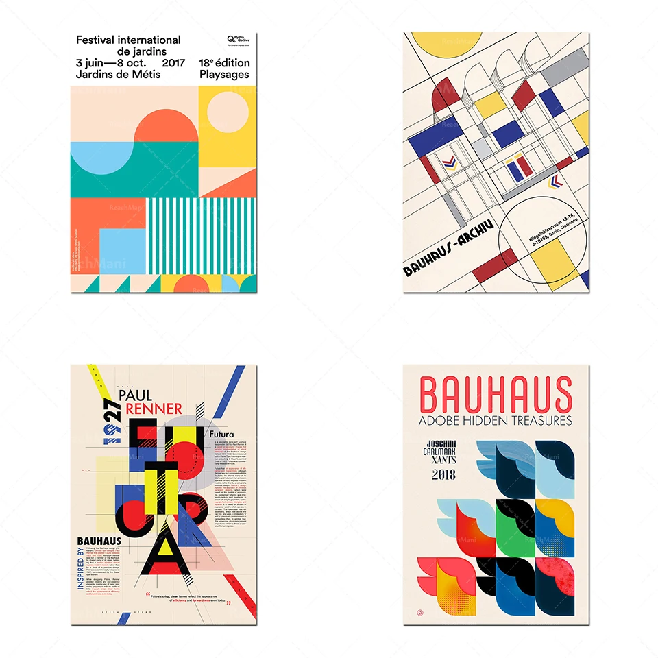 

Bauhaus wall decoration minimalist abstract posters abstract art wall prints contemporary prints gallery wall poster decoration
