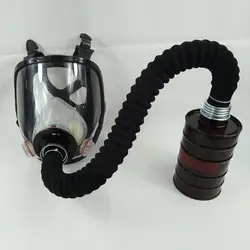 Safety Gas Masks Respirator Rubber Hose Tube 40mm Connection Between Gas Mask Filter Suitable For Most Gas Filter Household