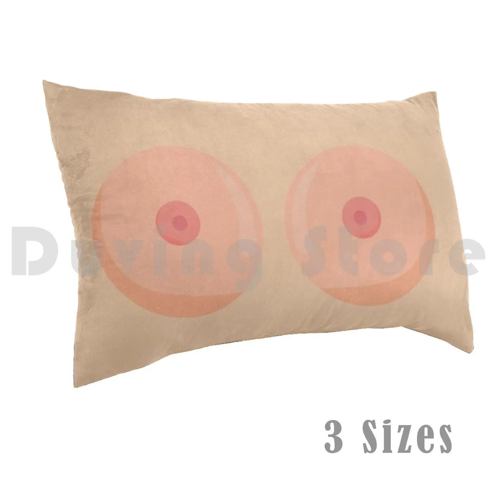 Nurse Breast Pillow Case Printed 35x50 Tits Breast Bust Boobs Girls Nurse Hooters Melons Pair Titties