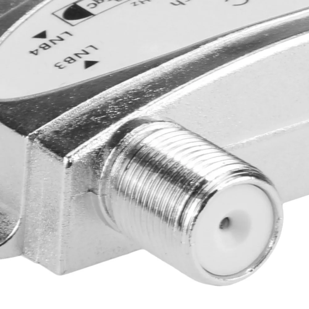 4 en 1 4x1 DiSEqc 4 voies Large Bande Commutateur DS-04C Isolation Élevée allergique 4 Plats Satellite 4 LNB Pour Récepteur Satellite