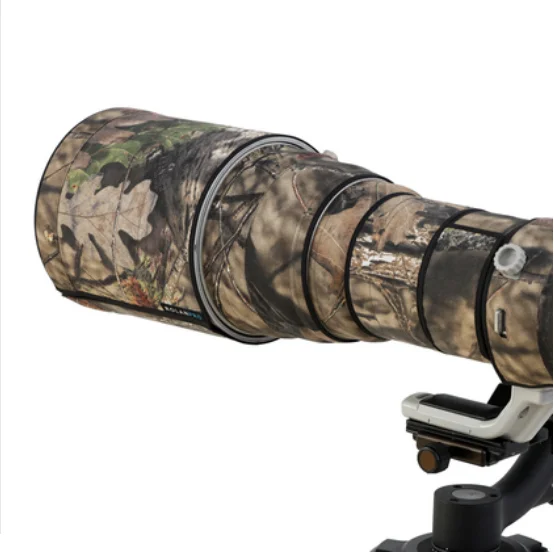 ROLANPRO Lens Cover voor Canon EF 200-400mm f/4L IS USM Extender 1.4X Camouflage Jas Kleding Regenhoes Lens Mouw Guns Case