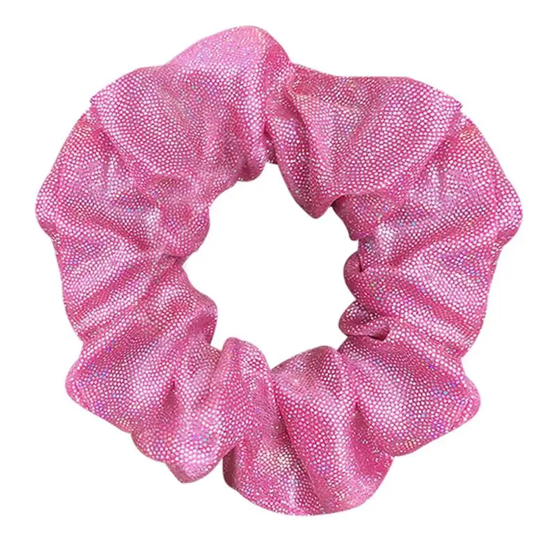 1pc Glitter per capelli Scrunchie moda corde per capelli Bling Scrunchie fascia per capelli elastica per donna donna accessori per capelli per ragazze