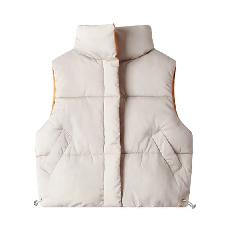 

New Autumn Winter Children Vests 2-8 Years Warm Waistcoats for Boys & Girls Thick Vests Kids Sleeveless Jacket Yellow Red Color