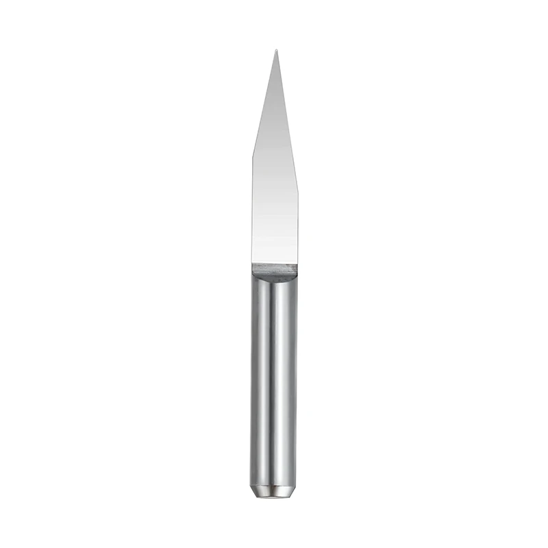Máquina de grabado CNC para madera PCB, cortador de puntas de fresado, cuchillo de Hobby para CNC 3.175, 1610, 2418 PRO, 3018mm, 10 Uds.