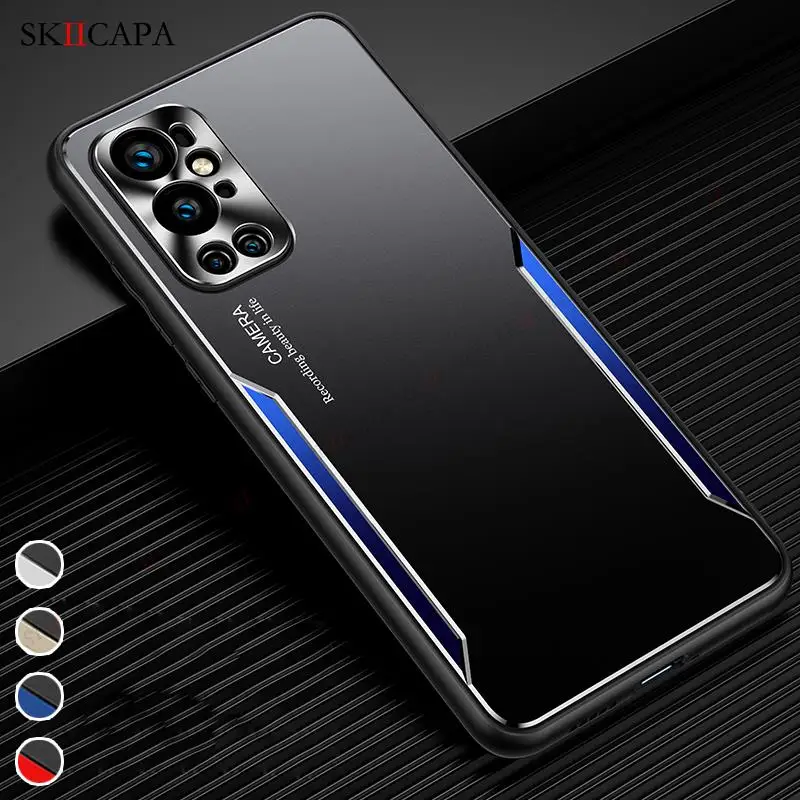 Shockproof Matte Aluminum Metal Phone Case For Oneplus 9 Pro 9R Hard Protective Cover For One Plus LE2121 LE2125 LE2123 LE2101