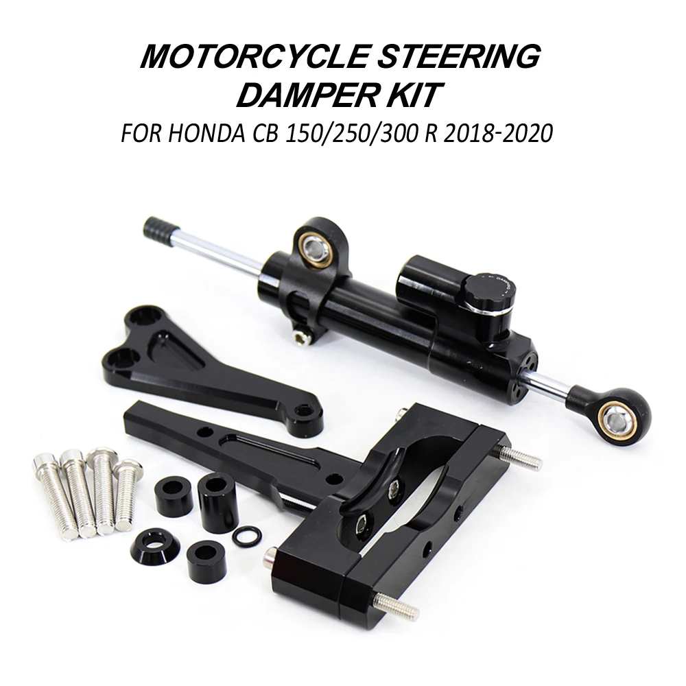 For HONDA CB300R 2018-2020 Motorcycle Accessories CB 300 R Steering Stabilizer Damper Mounting Bracket Kit