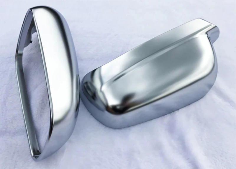 For VW Golf 4 MK 4 B5 Bora jetta 1996-2008 Golf MK5 MK6 MK7 Passat B7 B8 CC tiguan Matt Chrome Mirror Cover Rearview Side Cap