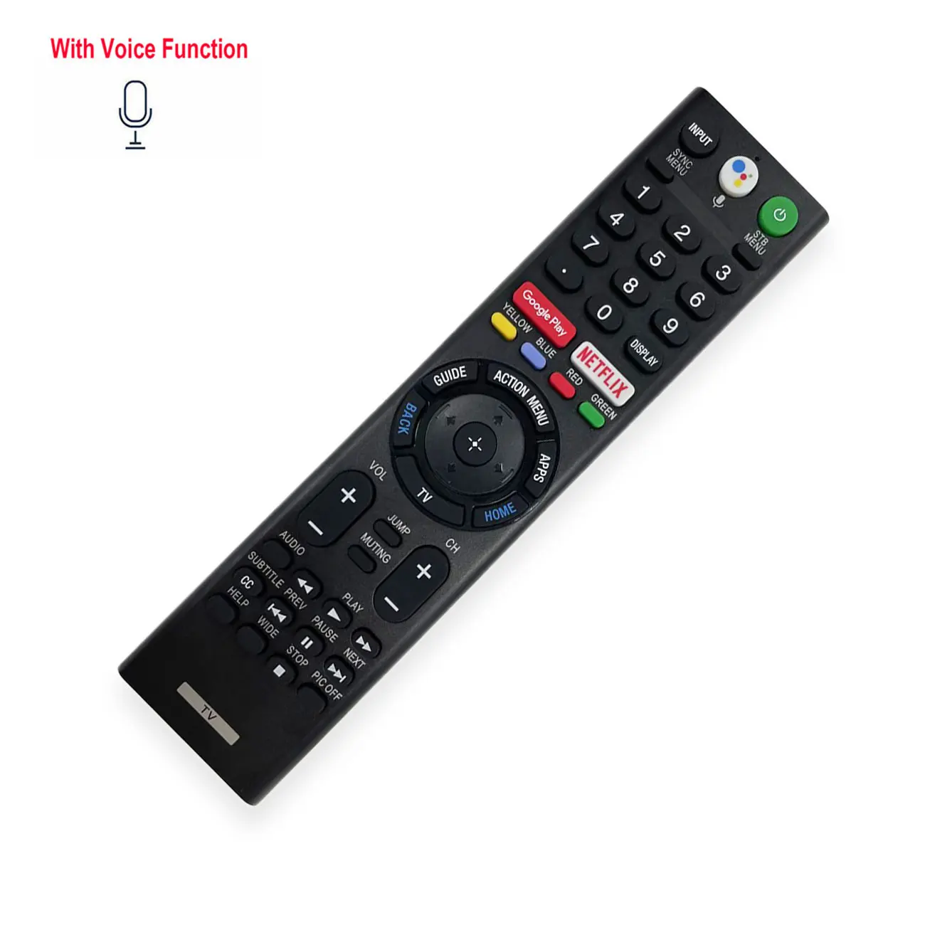 New RMF-TX300U Voice Remote Control For Sony 4K Ultra Smart HDTV RMF-TX200P RMF-TX600E XBR-49X900F XBR-55X850F KD-65A1 KD-77A1